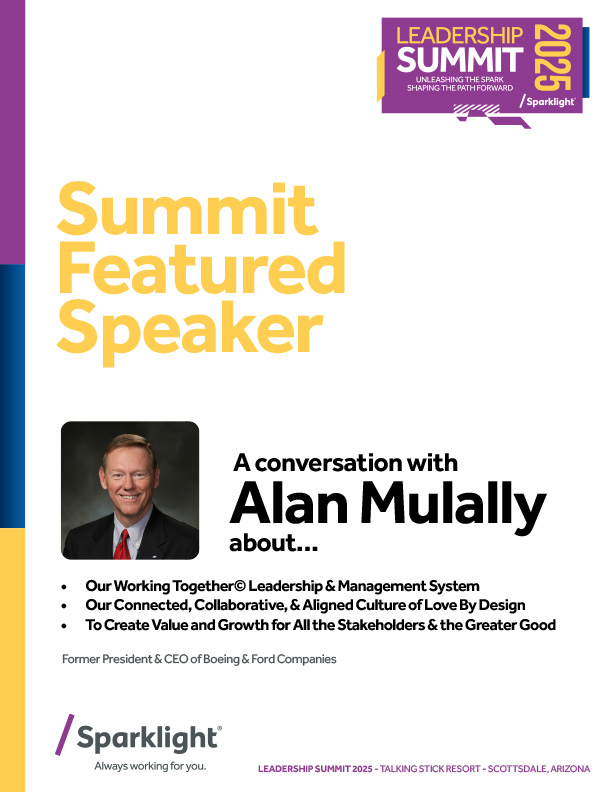 2025 Leadership Summit Featured Speaker: Alan Mulally - Keynote Materials and Feedback